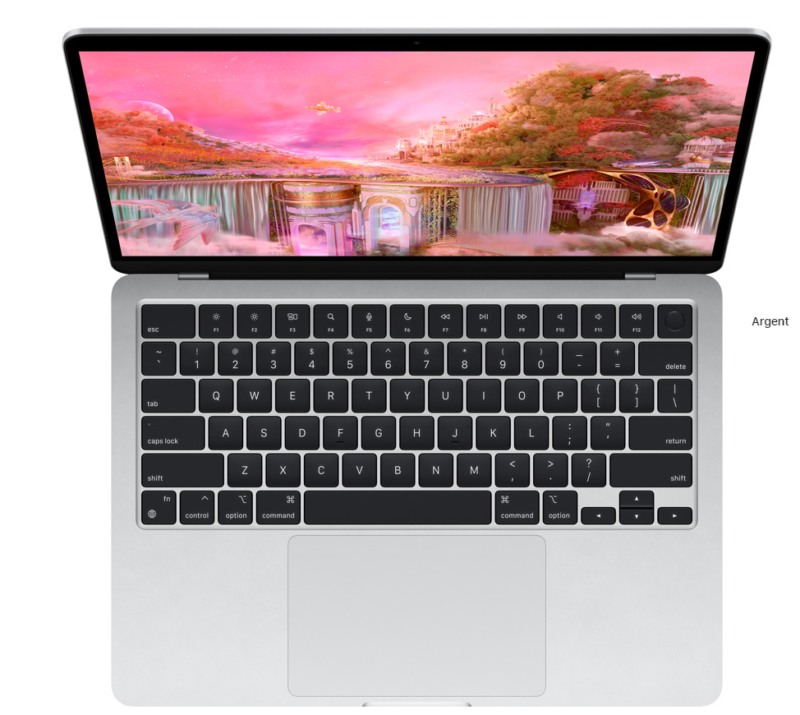 MacBook air Argent